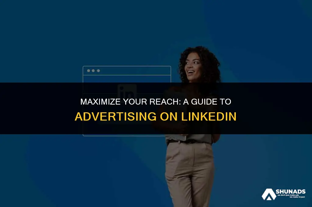 how to advertise with linkedin