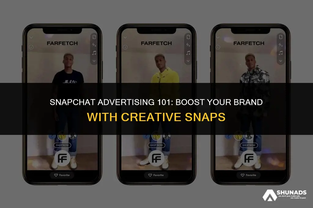 how to advertise with snapchat
