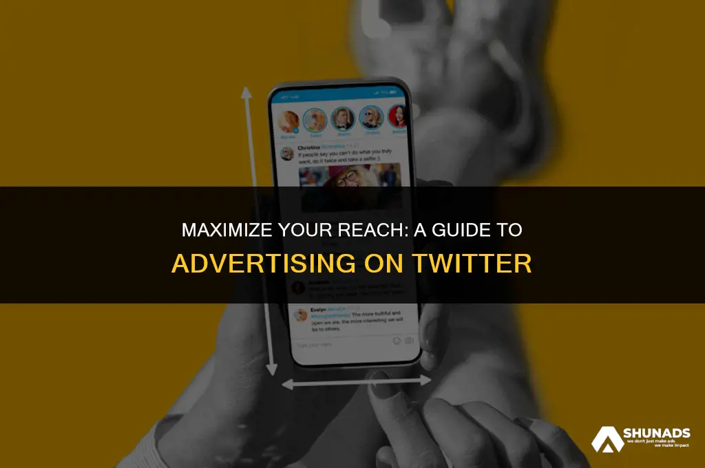 how to advertise with twitter