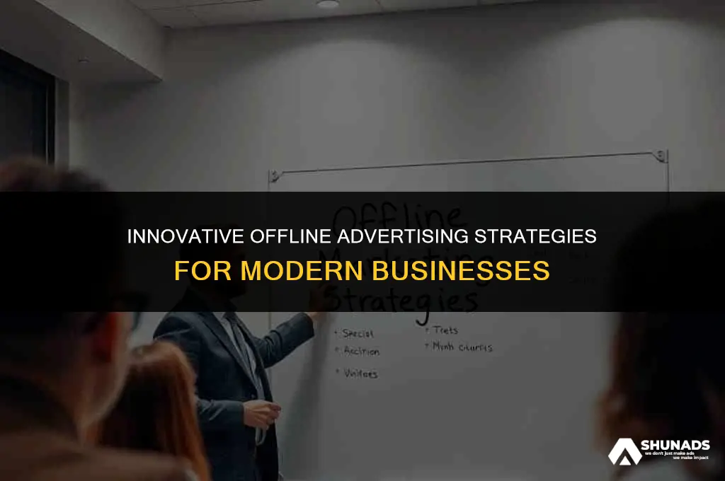 how to advertise without internet