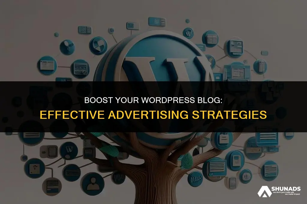 how to advertise wordpress blog
