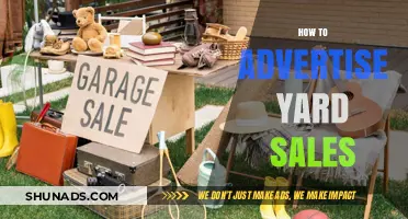 Maximize Your Yard Sale Success: Effective Advertising Strategies