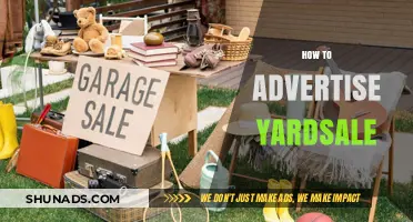 Maximize Your Yard Sale Success: Effective Advertising Strategies