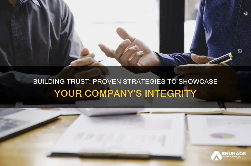 how to advertise you are a trust worthy company