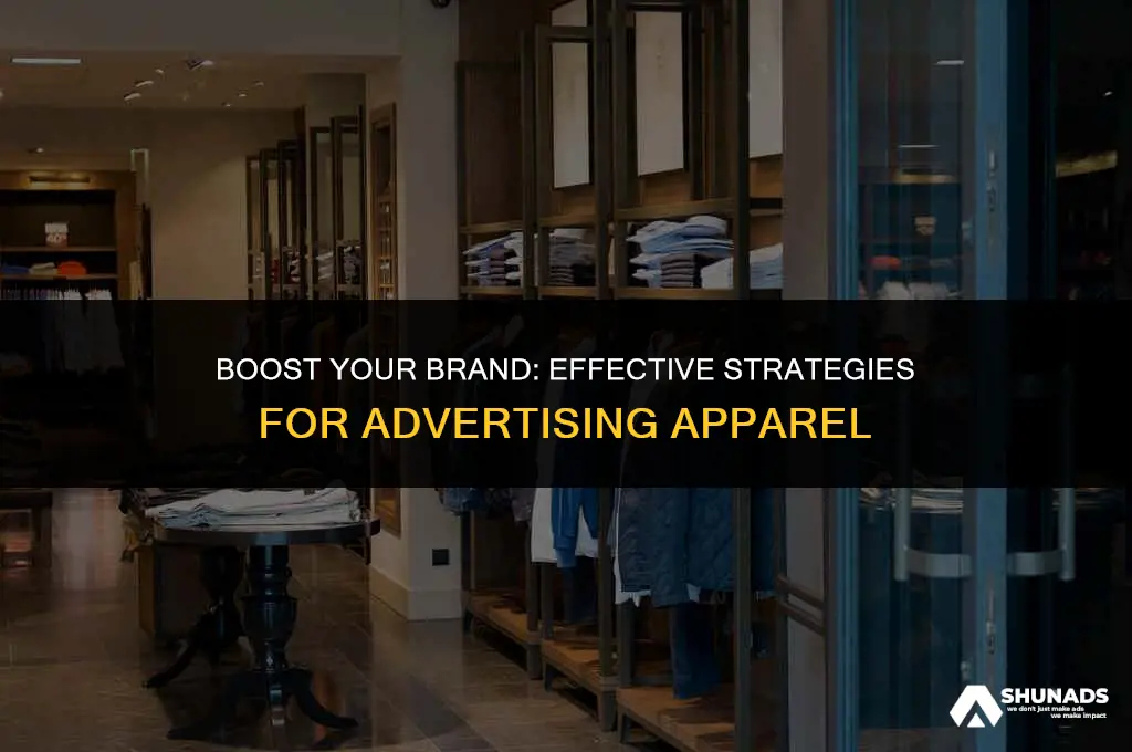 how to advertise your appareal