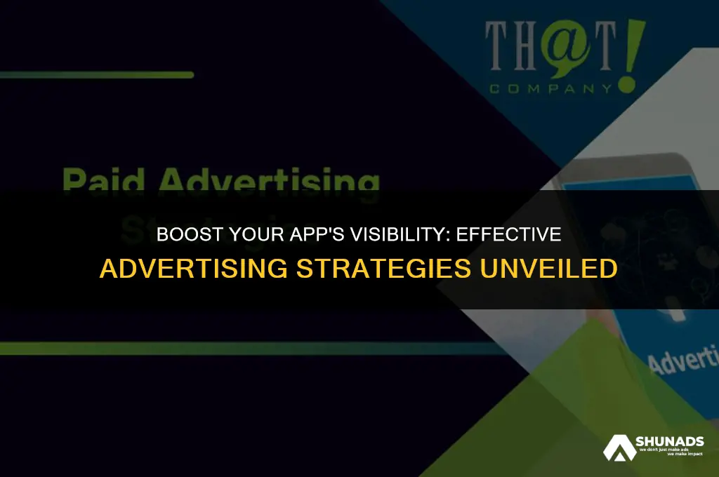 how to advertise your application