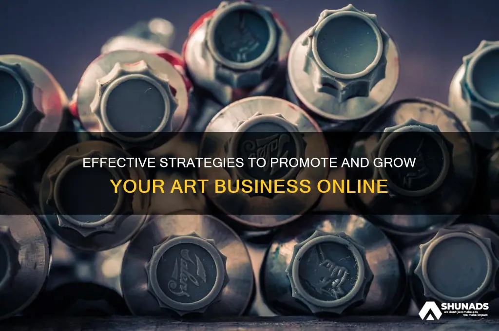 how to advertise your art business