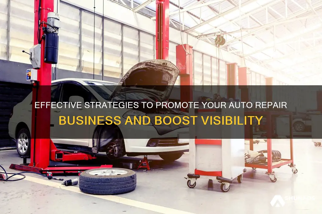 how to advertise your auto repair business