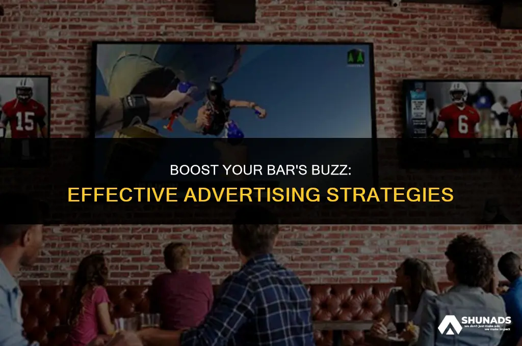 how to advertise your bar