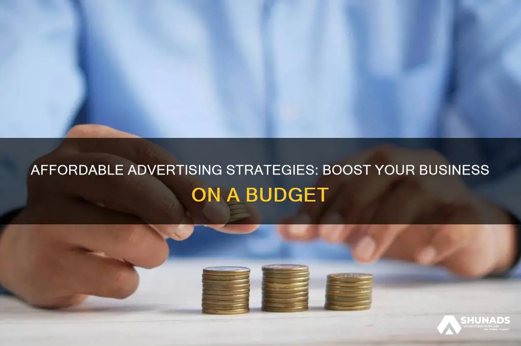 how to advertise your business cheaply