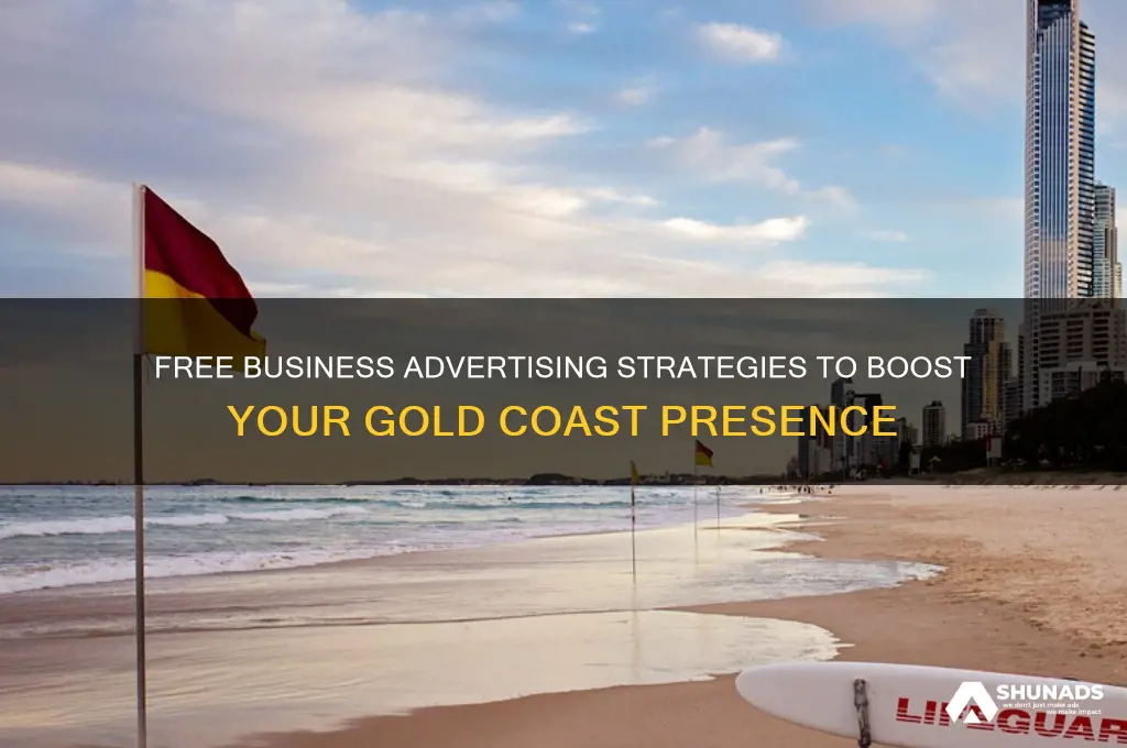 how to advertise your business for free gold coast