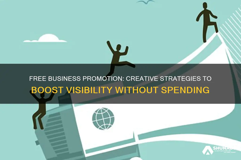 how to advertise your business for free
