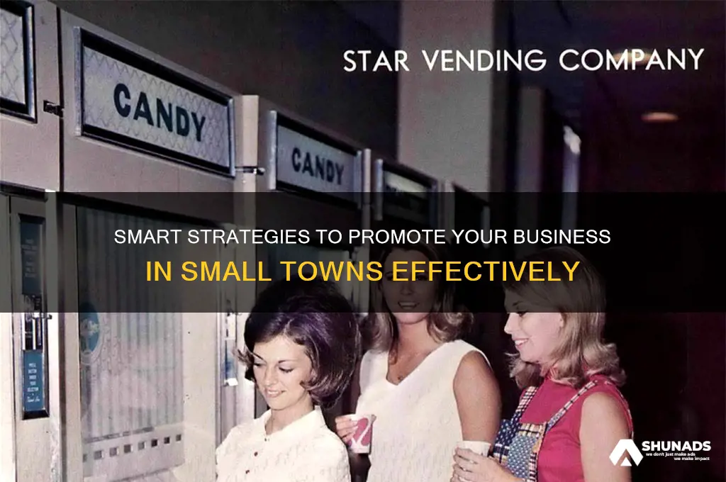 how to advertise your business in a small town