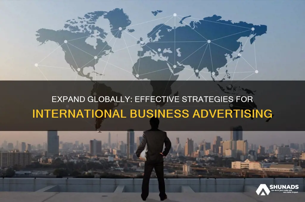 how to advertise your business internationally