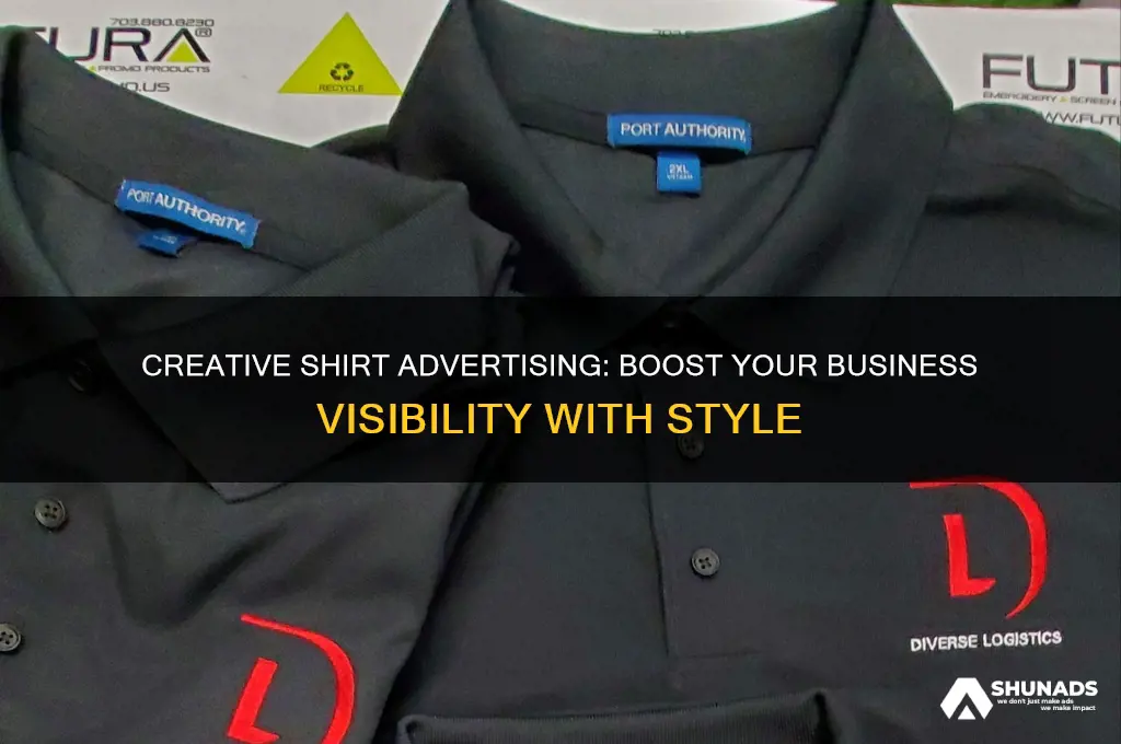 how to advertise your business on a shirt