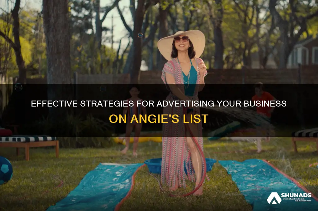 how to advertise your business on angie