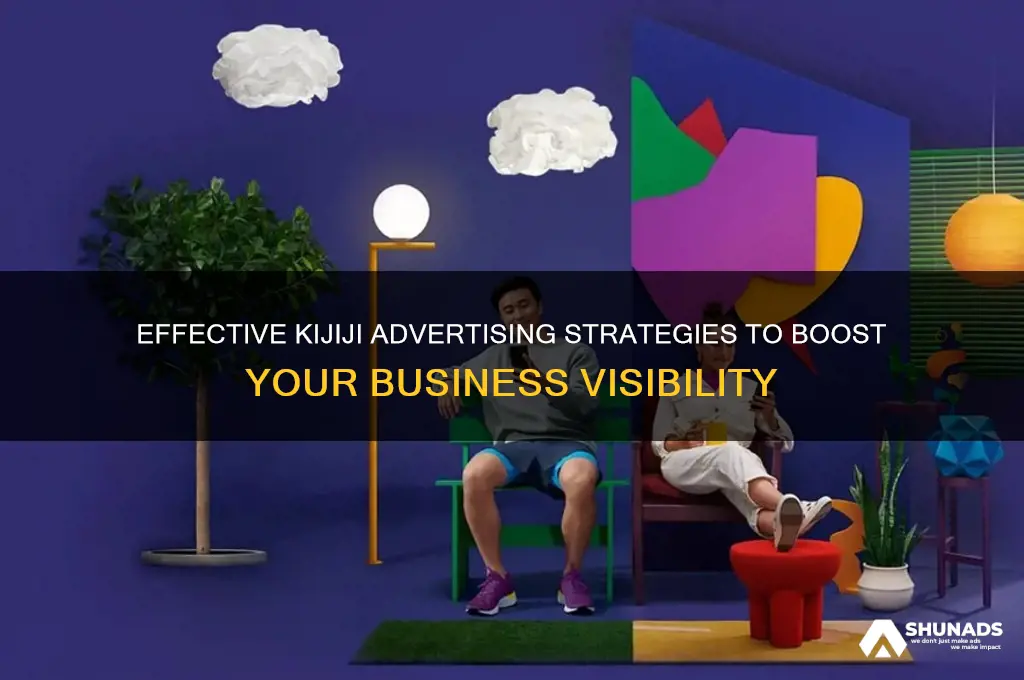 how to advertise your business on kijiji