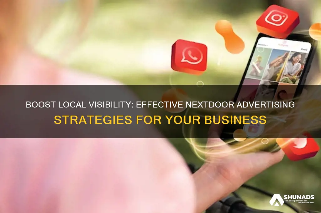 how to advertise your business on nextdoor