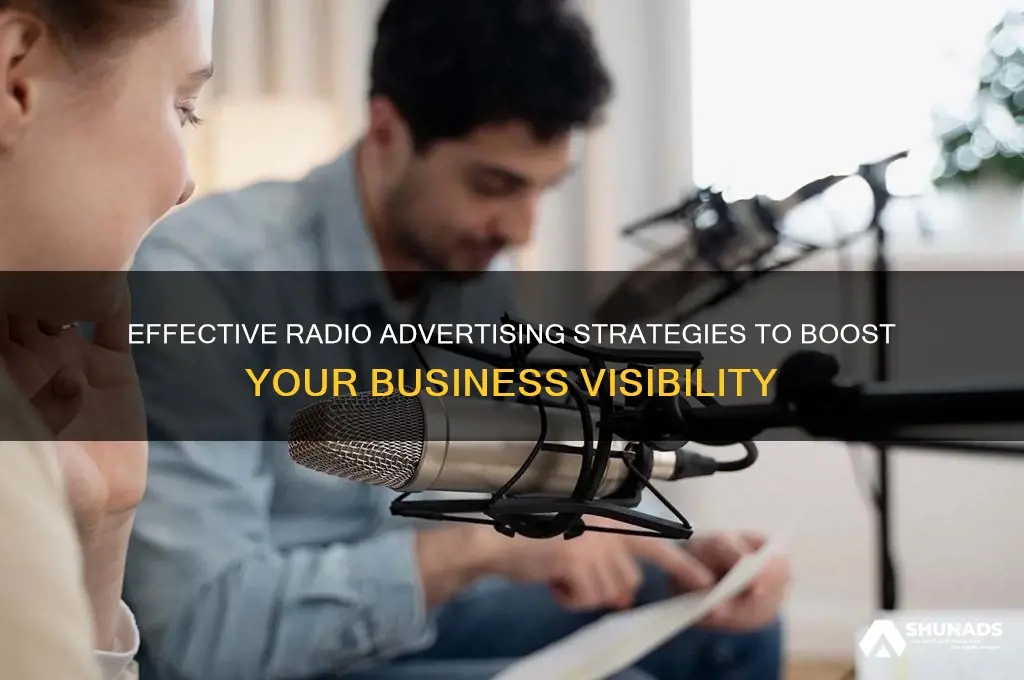 how to advertise your business on radio