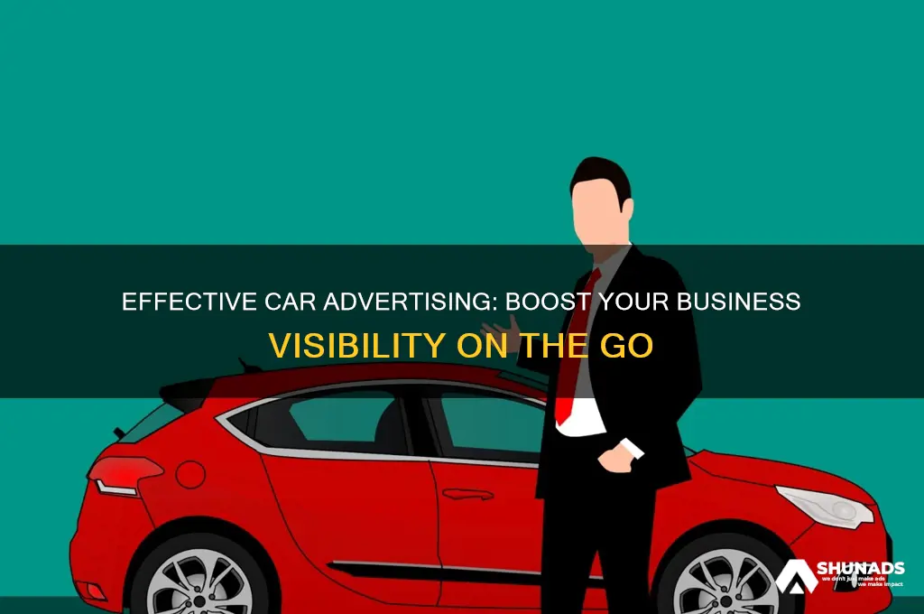 how to advertise your business on your car