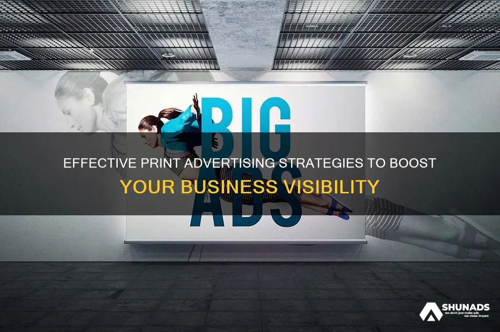 how to advertise your business print