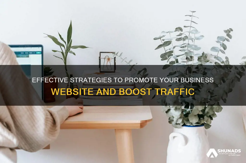 how to advertise your business website