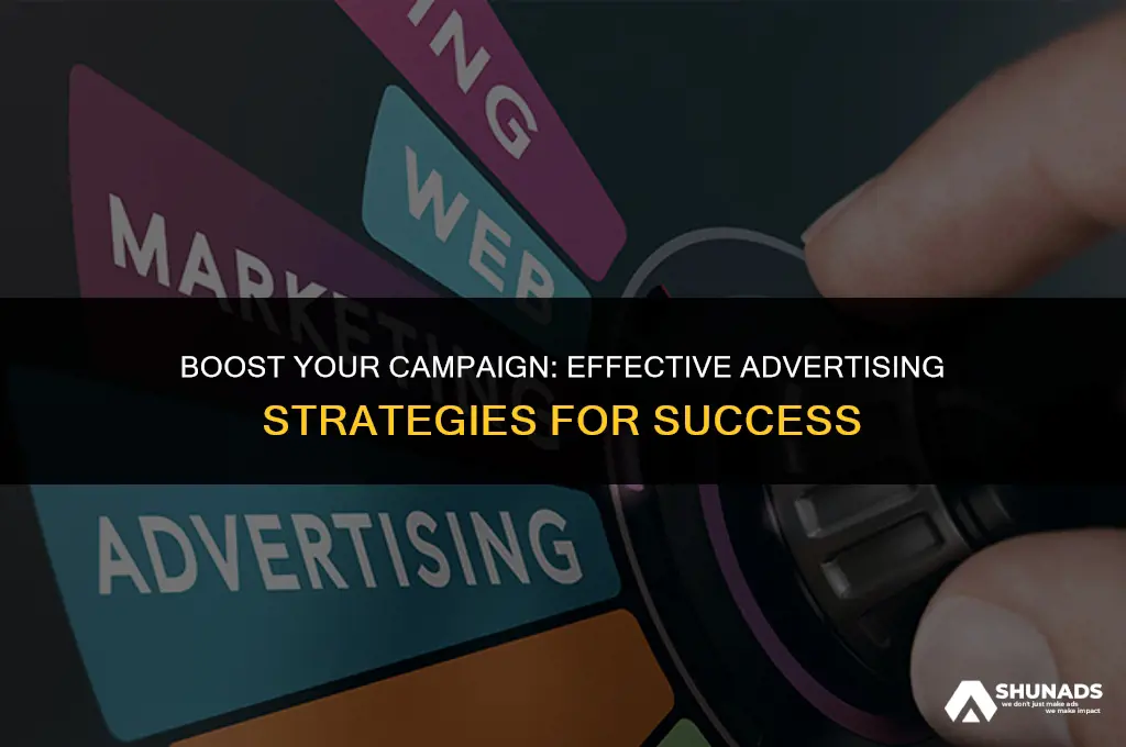 how to advertise your campaign