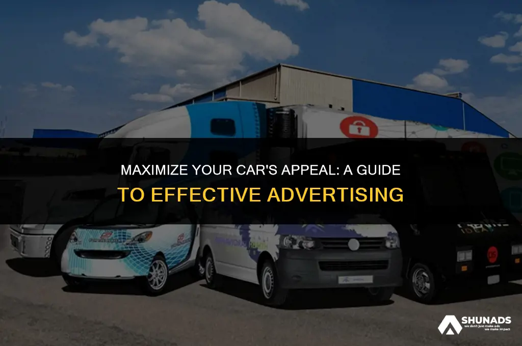 how to advertise your car