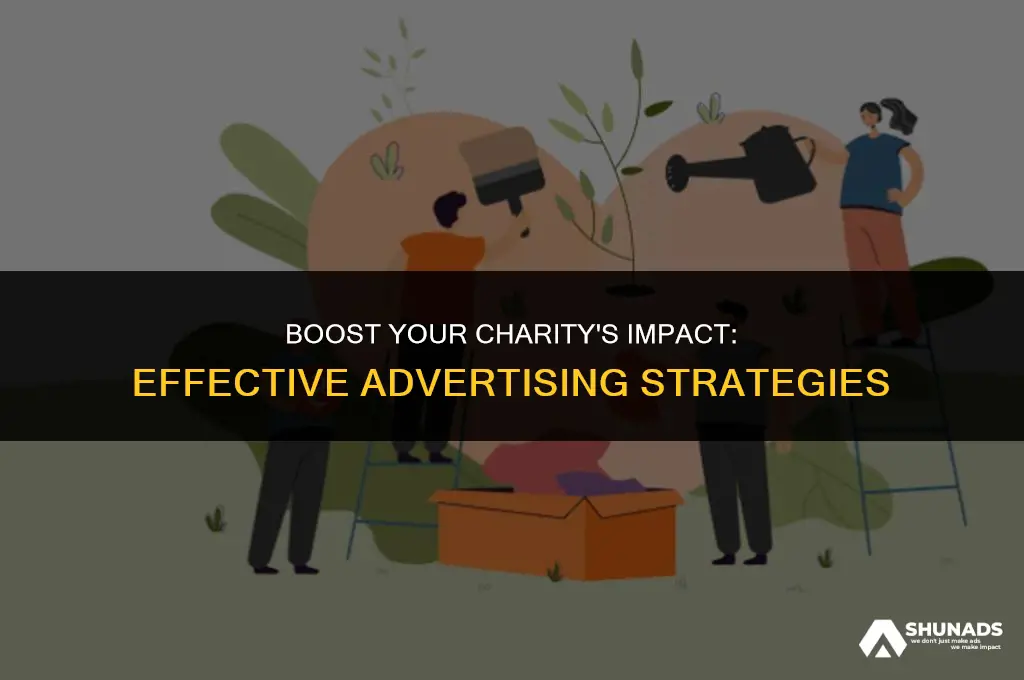 how to advertise your charity