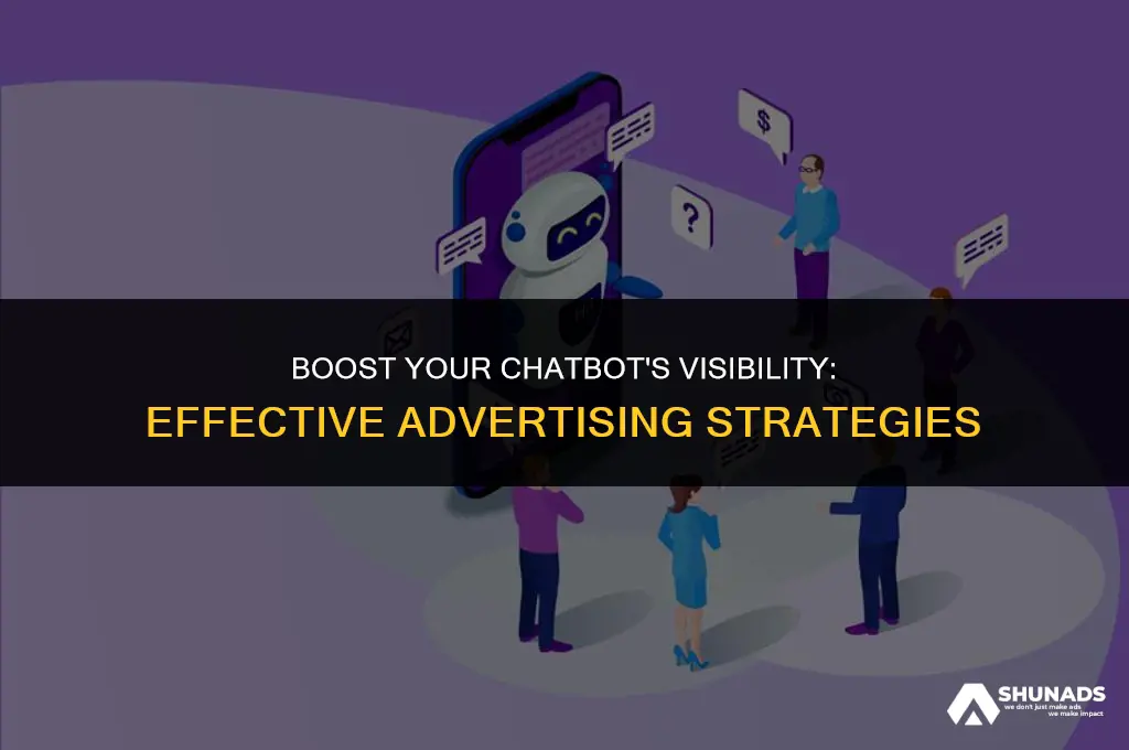 how to advertise your chatbot