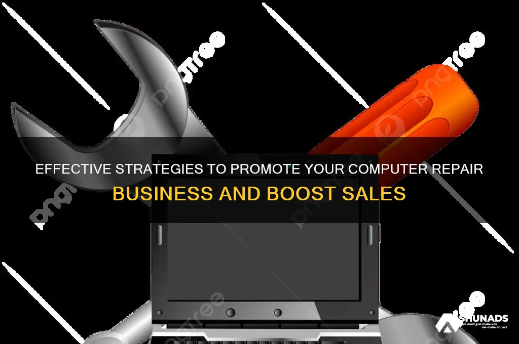 how to advertise your computer repair business