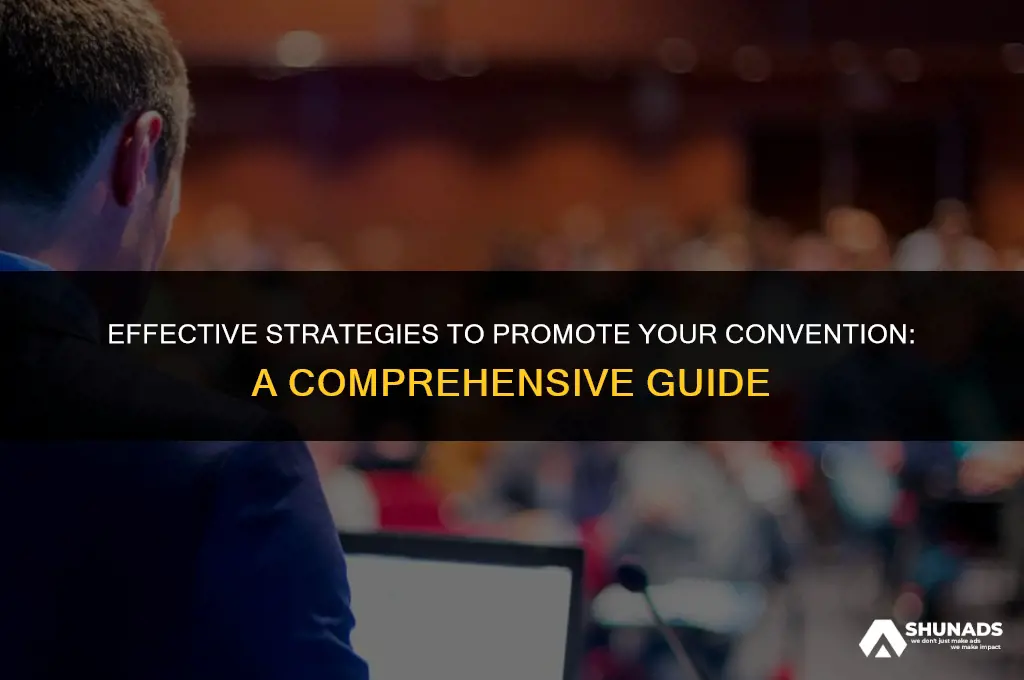how to advertise your convention