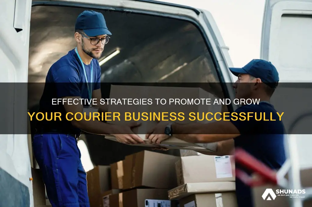 how to advertise your courier business