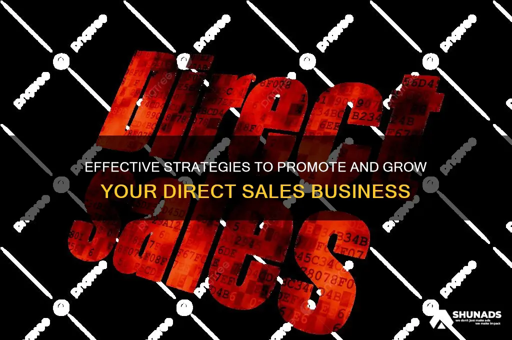 how to advertise your direct sales business