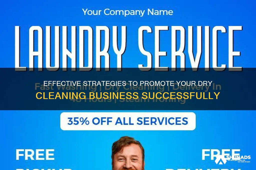 how to advertise your dry cleaning business