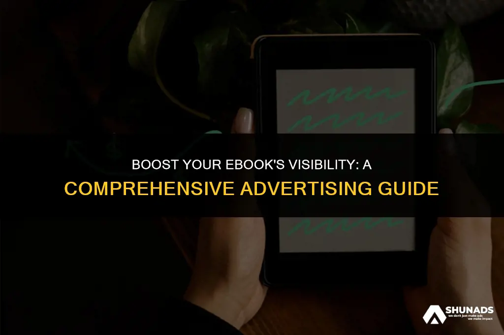 how to advertise your ebook