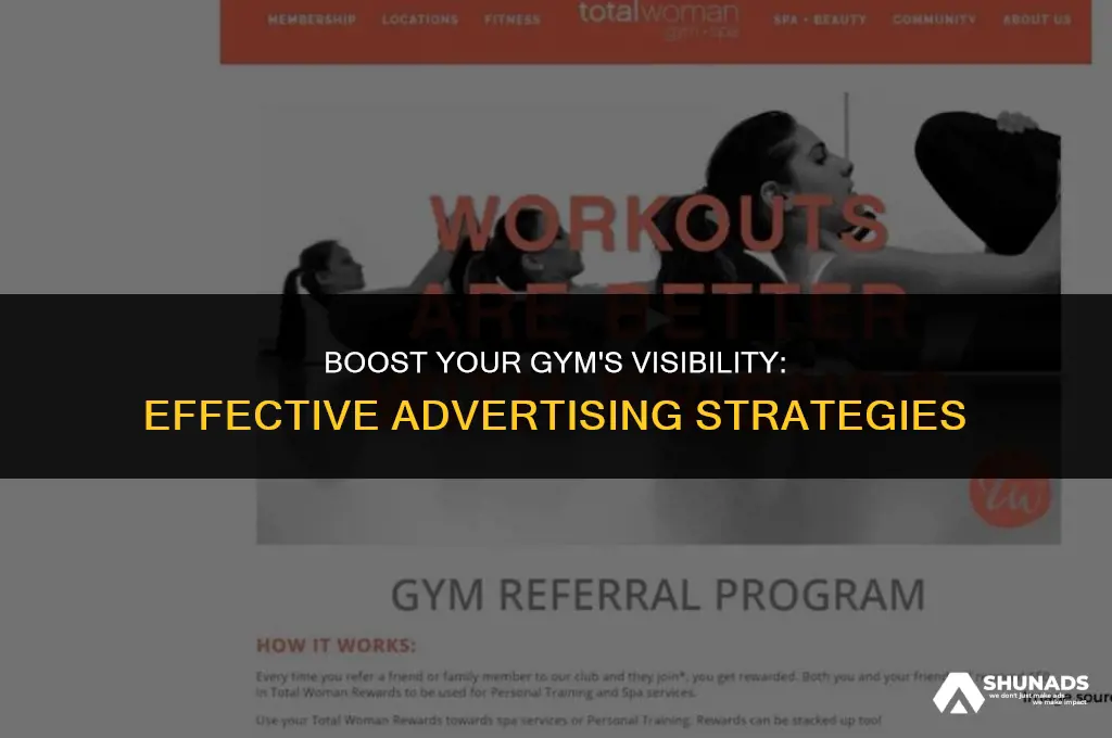 how to advertise your gym