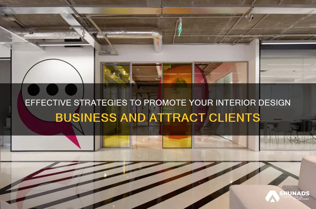 how to advertise your interior design business