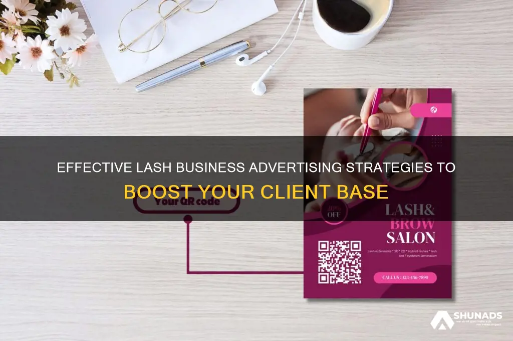 how to advertise your lash business