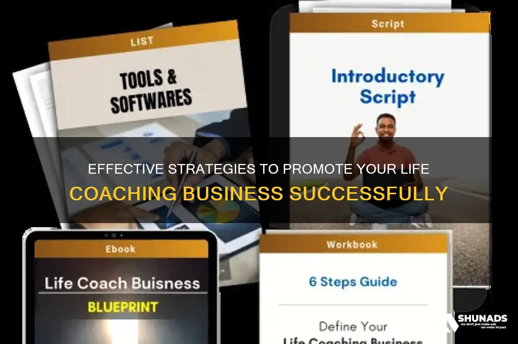 how to advertise your life coaching business
