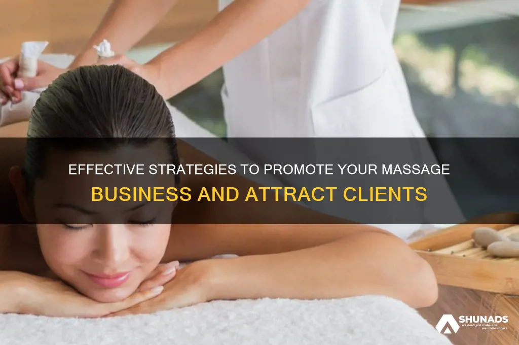 how to advertise your massage business