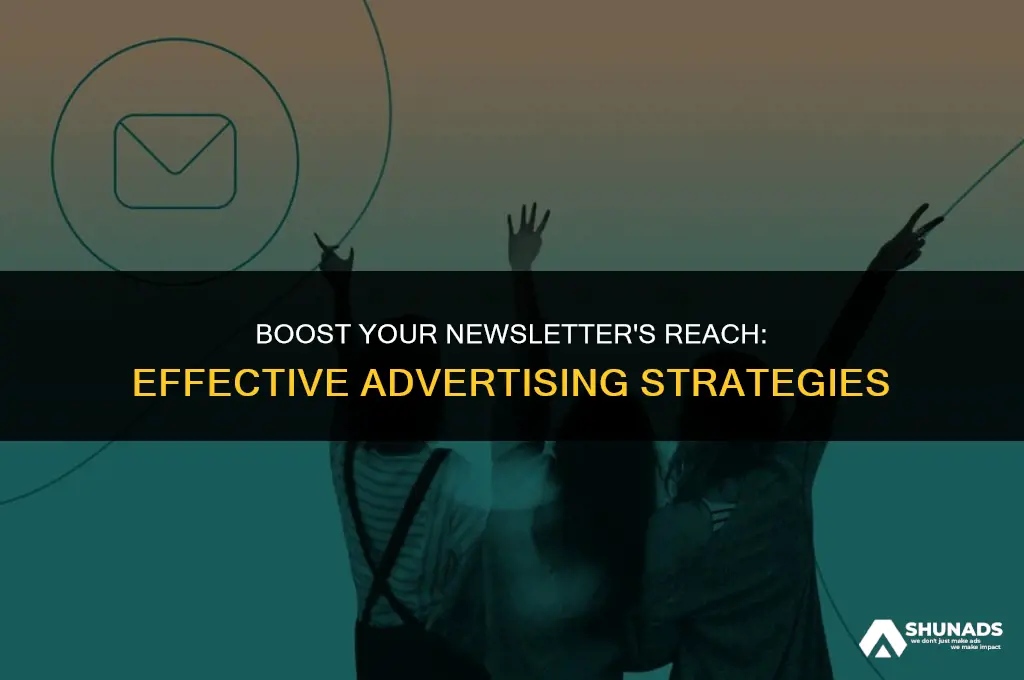 how to advertise your newsletter