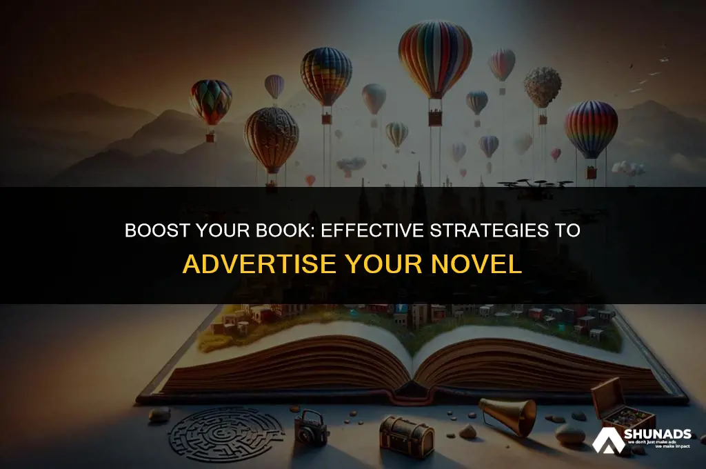 how to advertise your novel