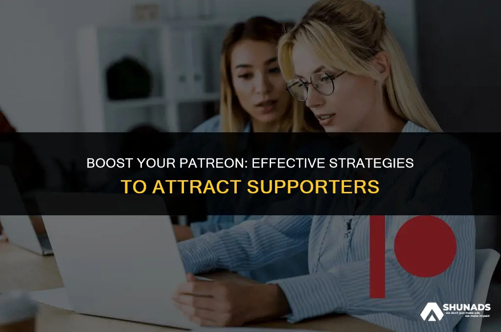 how to advertise your patreon