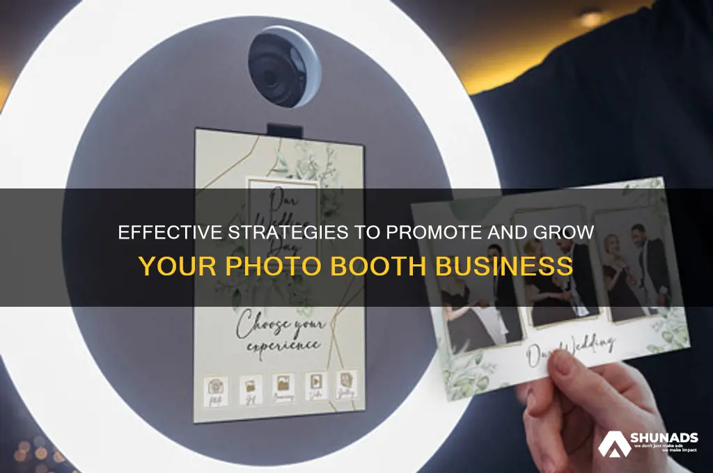 how to advertise your photo booth business