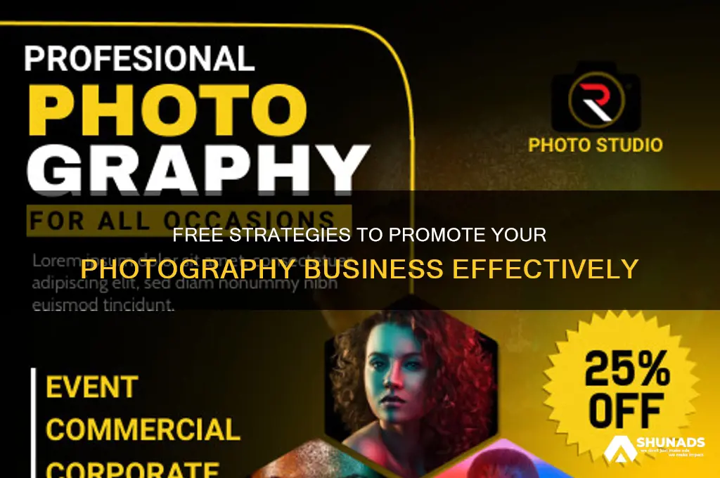 how to advertise your photography business for free
