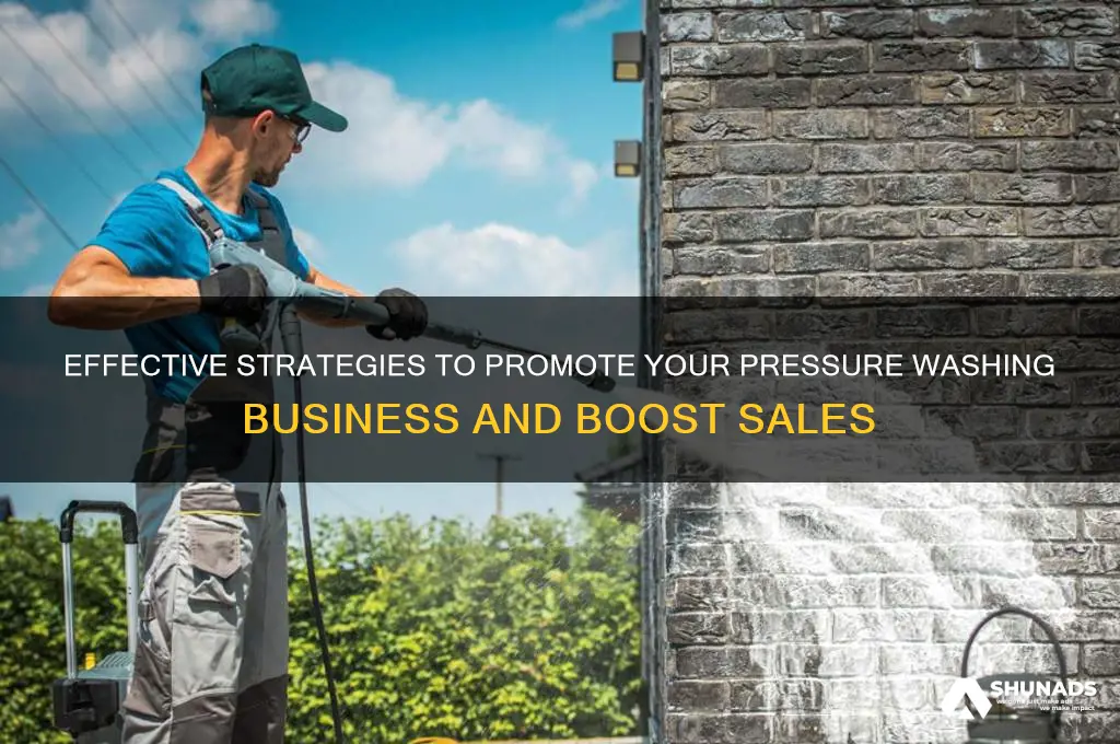 how to advertise your pressure washing business