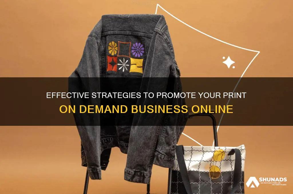 how to advertise your print on demand business