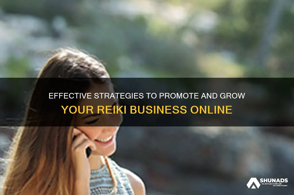 how to advertise your reiki business