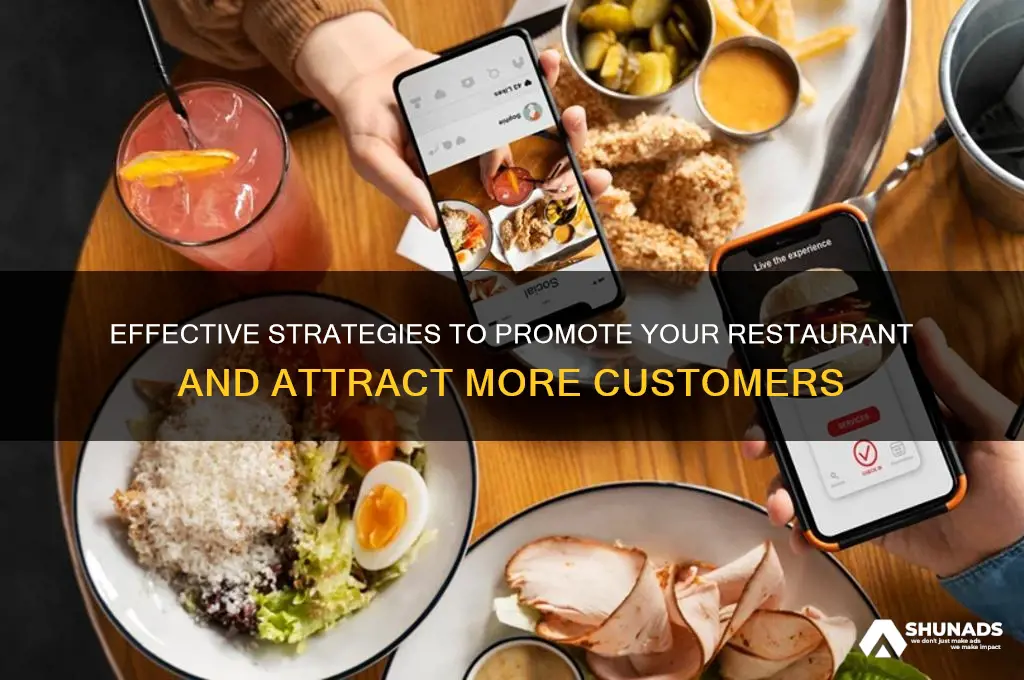 how to advertise your restaurant business